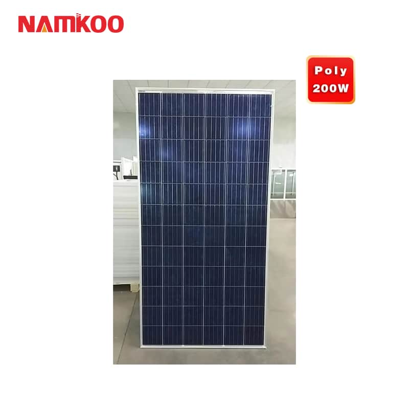 Namkoo 200W Poly Solar Panel, High Efficiency Module PV Power For Applications