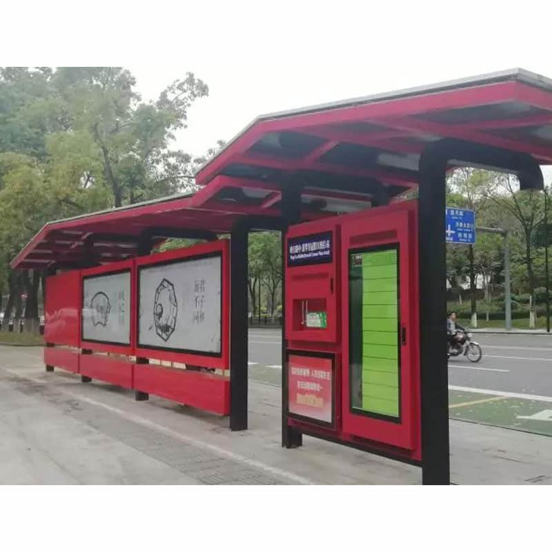 Upgrade Solar Energy Bus Waiting Shed Solar Bus Stops