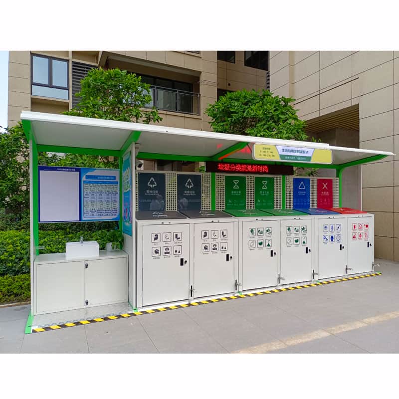 Smart, Solar-Powered Kiosks for Recycling