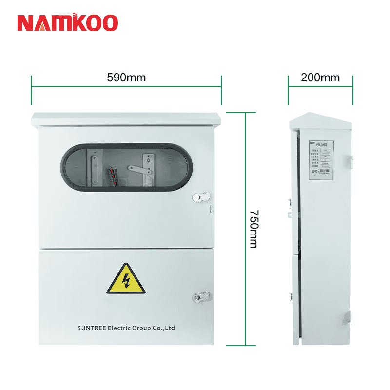 Namkoo 4 String PV Combiner Box for Solar Powered System