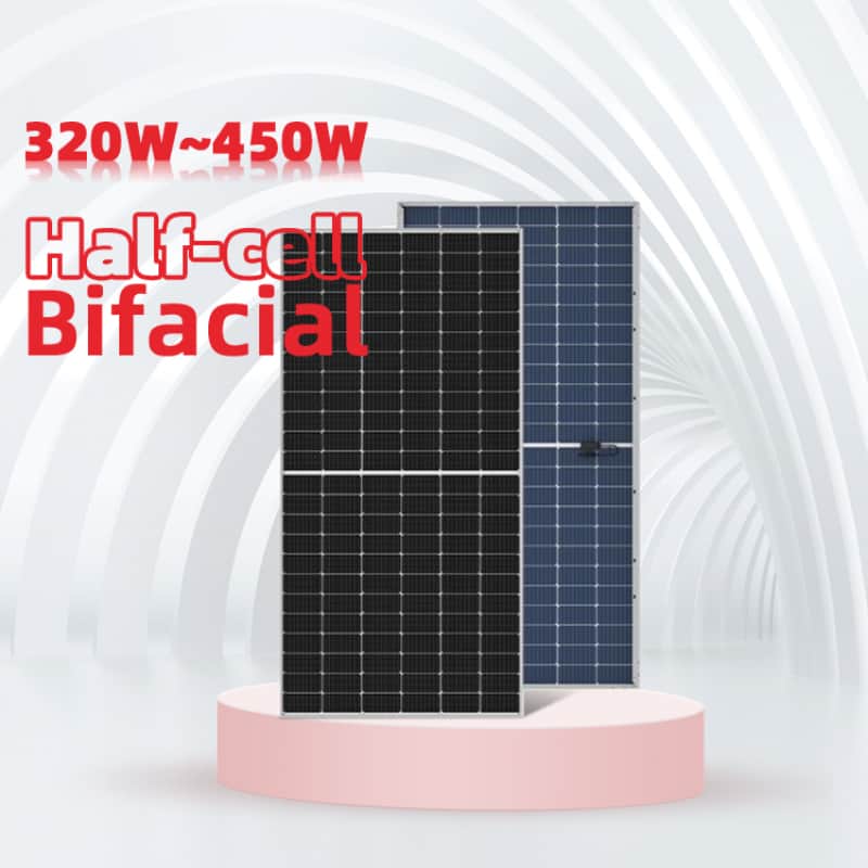 Newest Technology Bifacial Dual Glass Monocrstalline Module Solar Panel 320W 450W