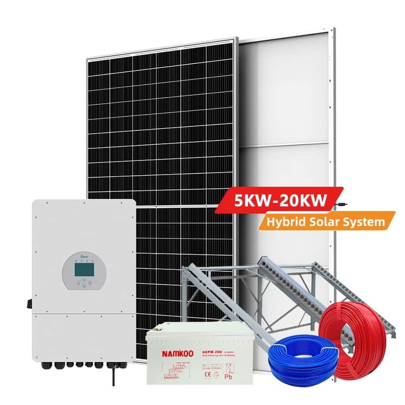 Complete Panels Kits Solar Energy Power System 5 KW Solar Power System