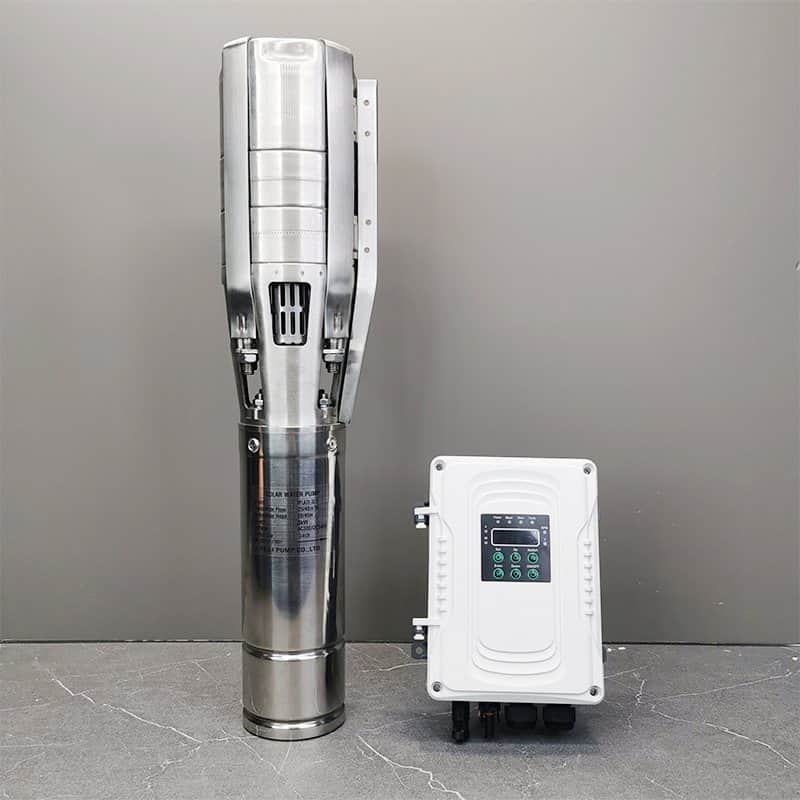 Solar Power Sunculture Water Pump DC Commercial Brushless Submersible Solar Water Pump