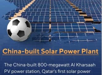 China Photovoltaic Manufacturing Helps Qatar Create the