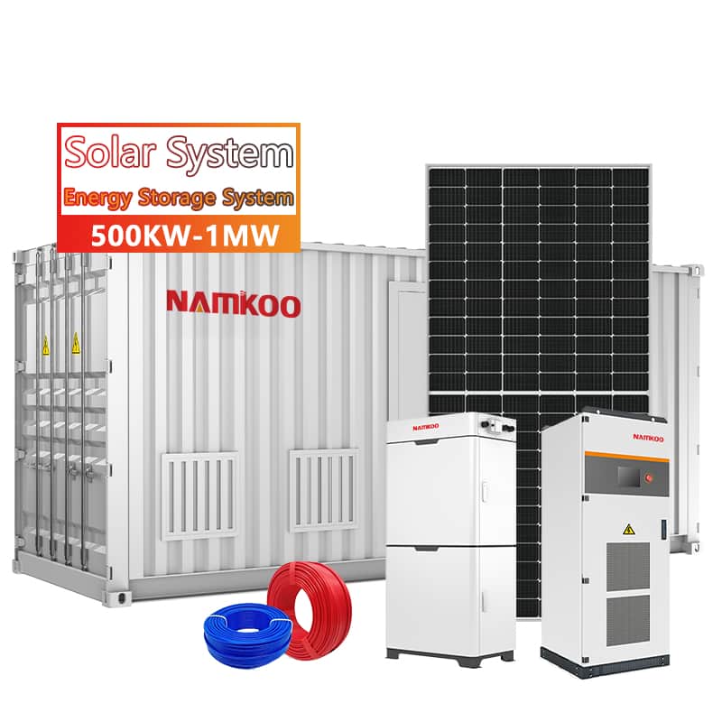 Commercial Utility 1000KW Grid 1MW Power Solar System