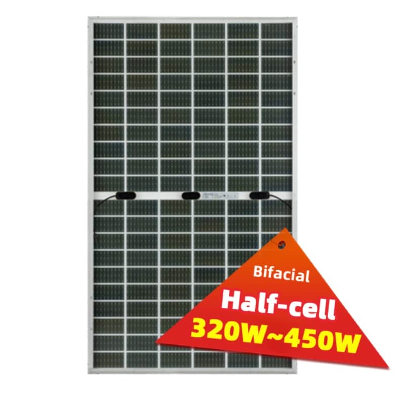 Hot Promotional 540w Bifacial Double-glass 132 Half Cell Solar Panel