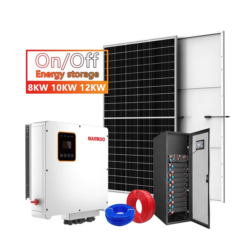 Home solar energy system with 48v lithium battery 30kw 40kw 50kw hybrid solar system