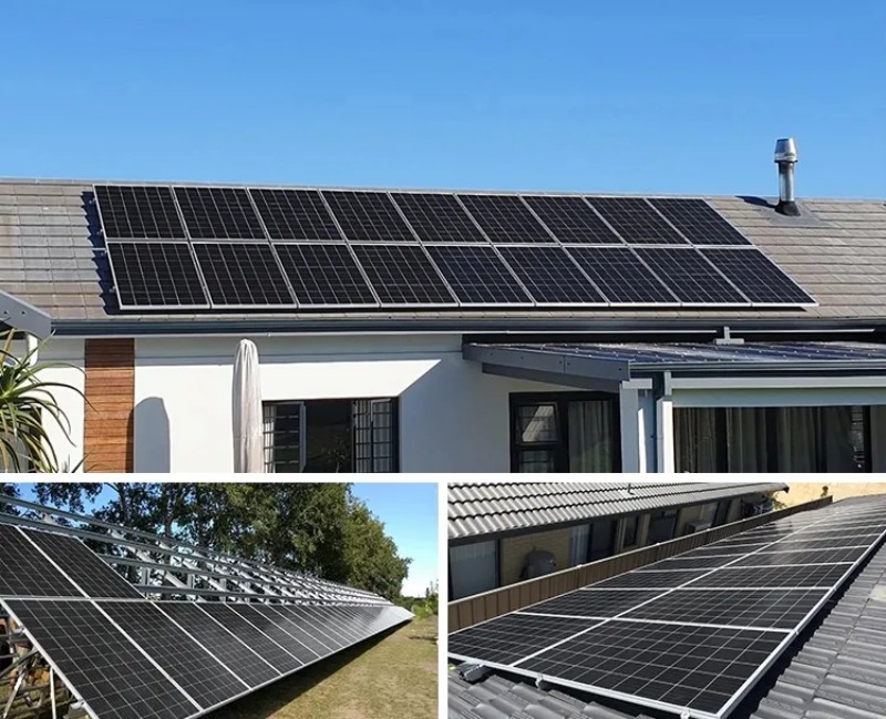 50kw 60kw 70kw 100kw 200KW~1MW on grid solar PV system supplier