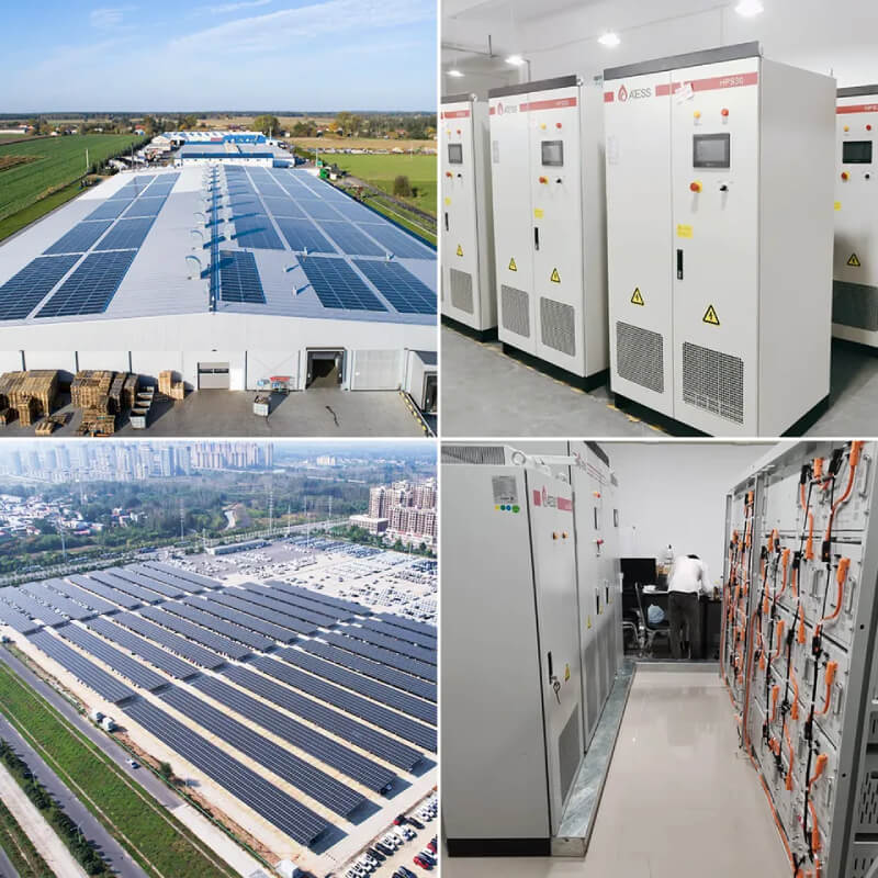 Factory Commercial 30KW 50KW 100KW 3 Phase Hybrid Solar Energy Storage System