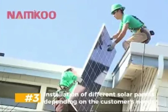 Rooftop Solar PV setup | 3 year payback | Namkoo Power