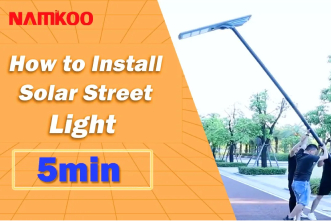 All in One Solar Street Light Installation | Namkoo Solar