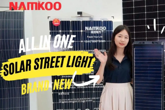 1200W Integrated Solar Street Light | All in One | Namkoo Solar
