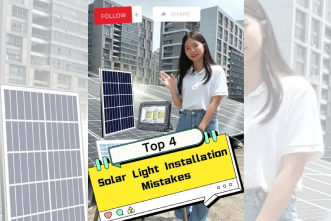 4 Solar Flood Light Installation Mistakes To Avoid | Namkoo Solar