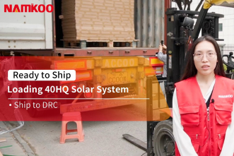 Another Container to Africa! Solar System Ship to DRC | Namkoo Solar