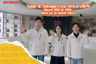 Namkoo Solar & Storage Live Africa 2024 Invitation