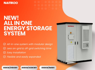 Namkoo is launching a new all-in-one product the C&I battery energy storage system Smartbase-100