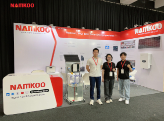 Namkoo at the South African Solar Show