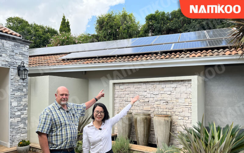 Namkoo Solar Case 10kW Off Grid Solar System In South Africa