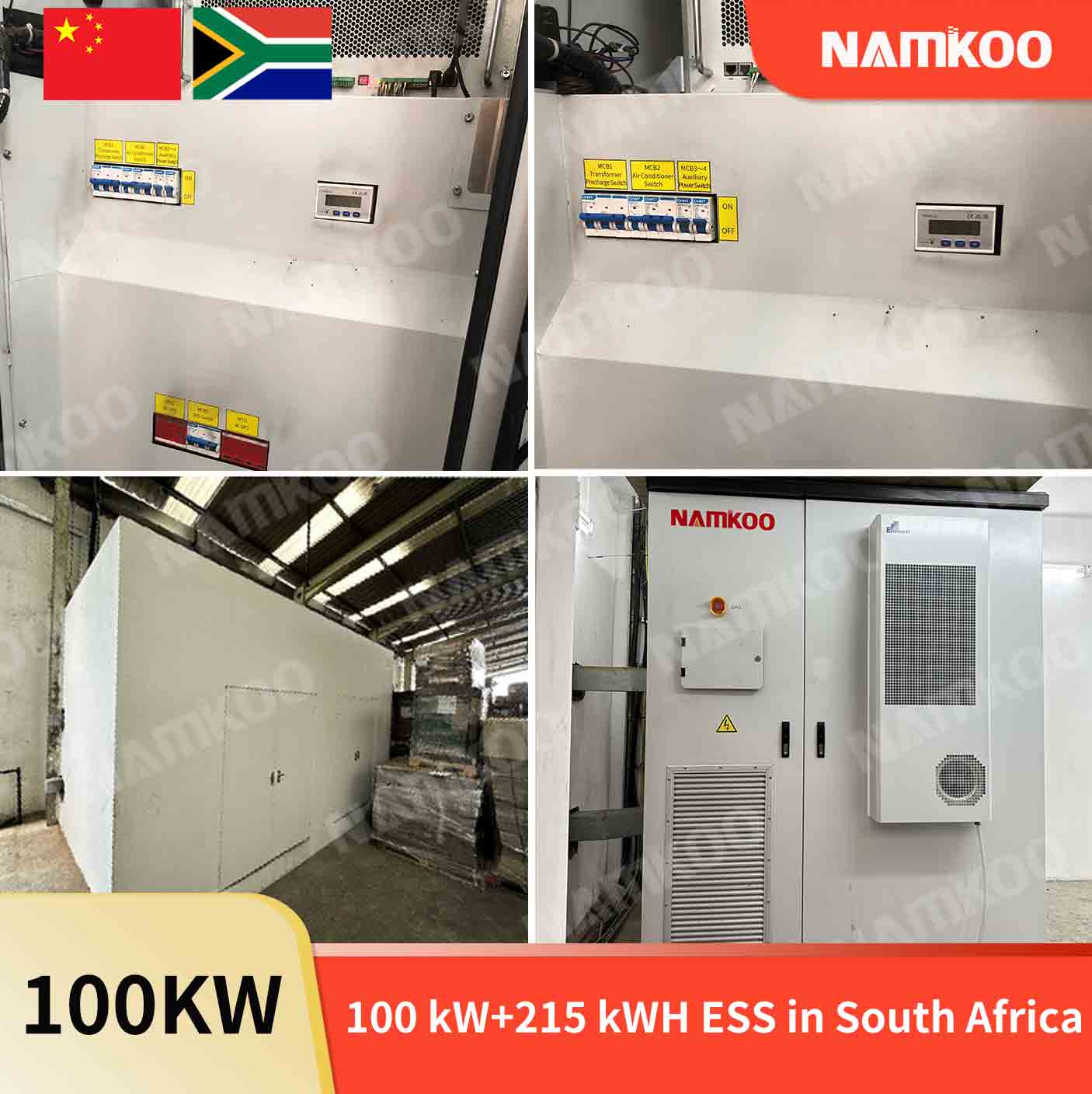 ESS Solar Energy Storage Battery Cabinet 215kwh 430kwh 1MWh All In One System Battery Container