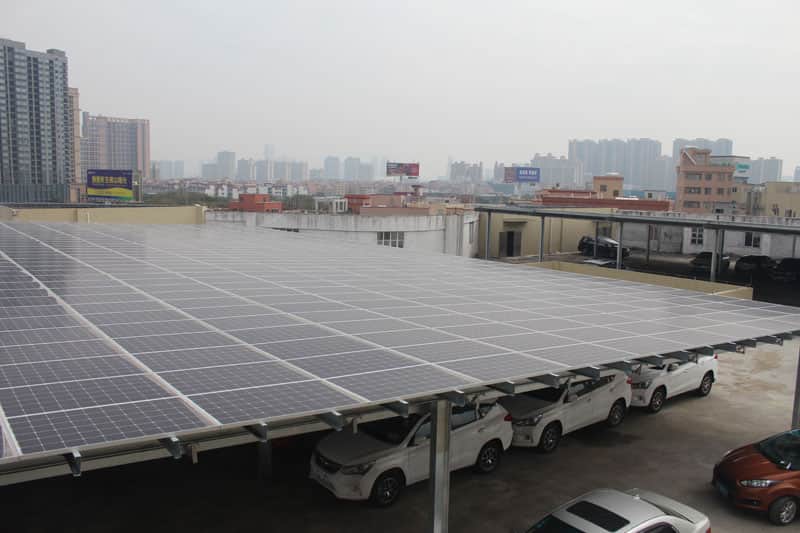 Solar Car Shelter