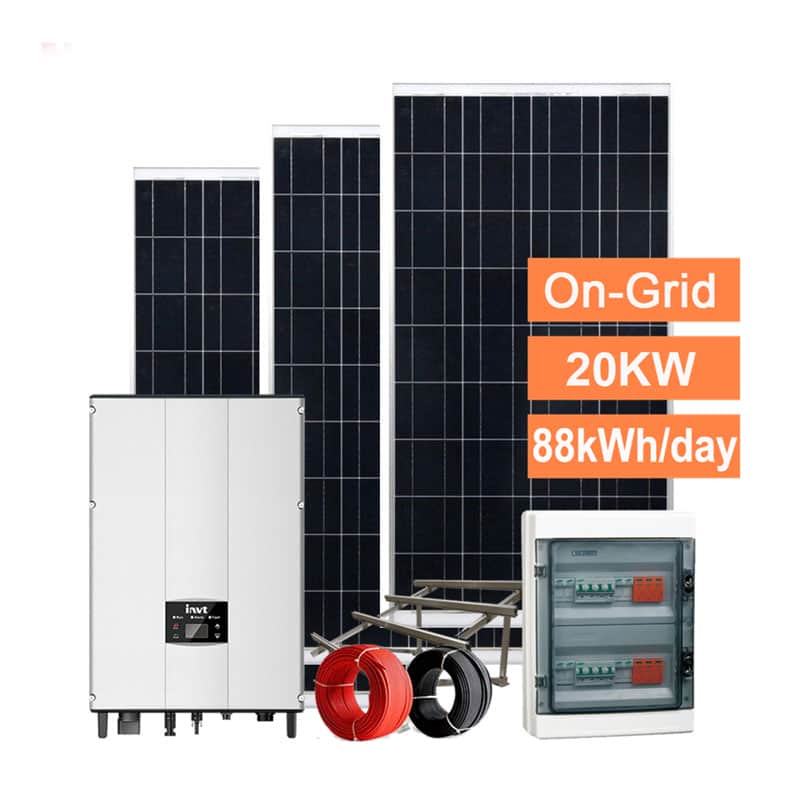 20000 watt Complete On Grid Solar Power System For Home