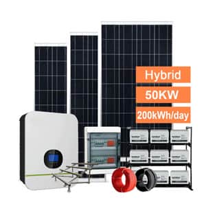 Complete Solar System 50kw Hybrid Solar Power System