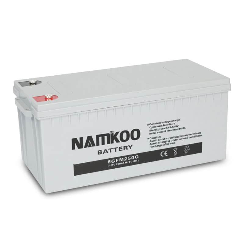 Agm battery 12v 250ah deep cycle agm off-grid power system solar agm battery