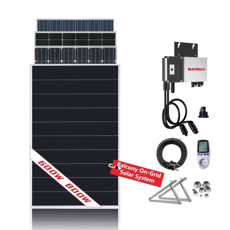 Puhe Energy  Small balcony system 800W grid connected micro