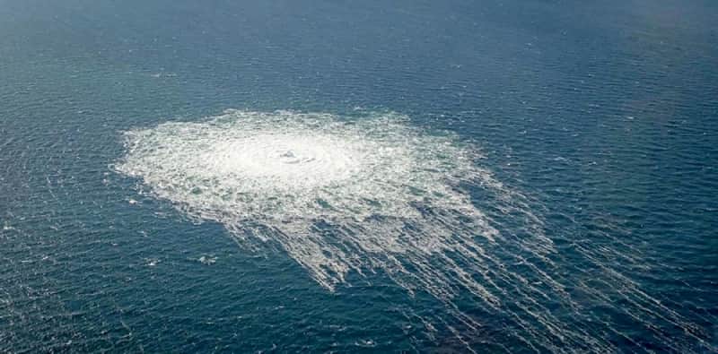 exploded at the bottom of the Baltic Sea!