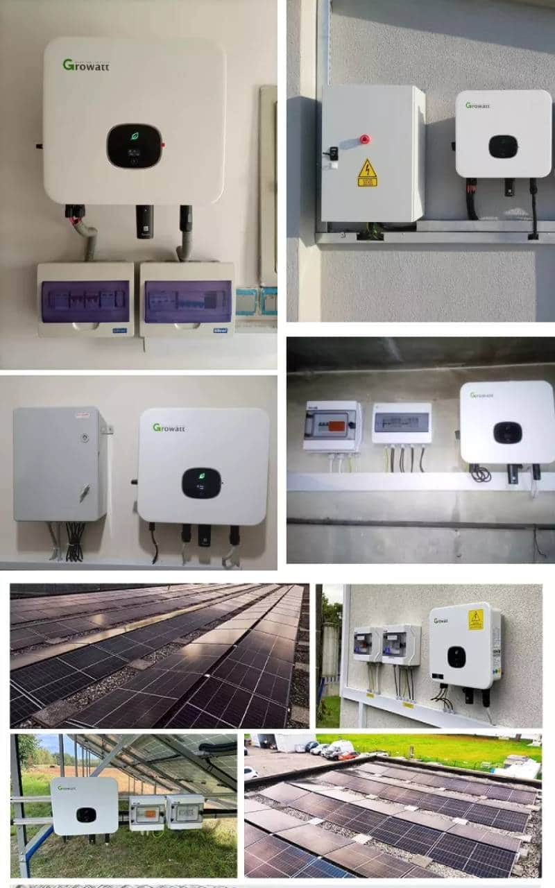 Growatt on grid solar inverter 