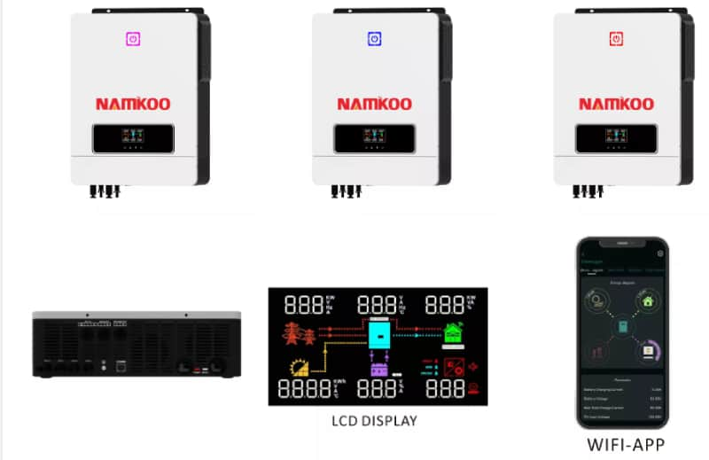 hybrid grid solar inverter