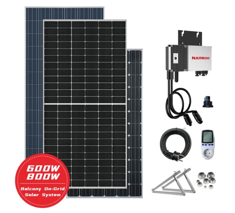 balcony solar kit