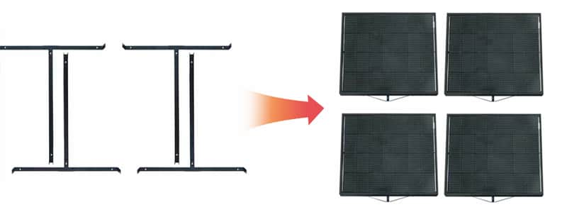 balcony solar bracket