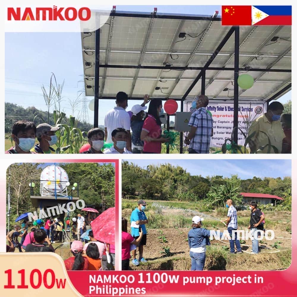 1.1KWpump project in Philippines