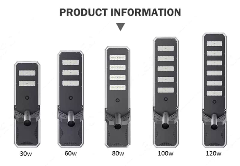 solar street light outdoor