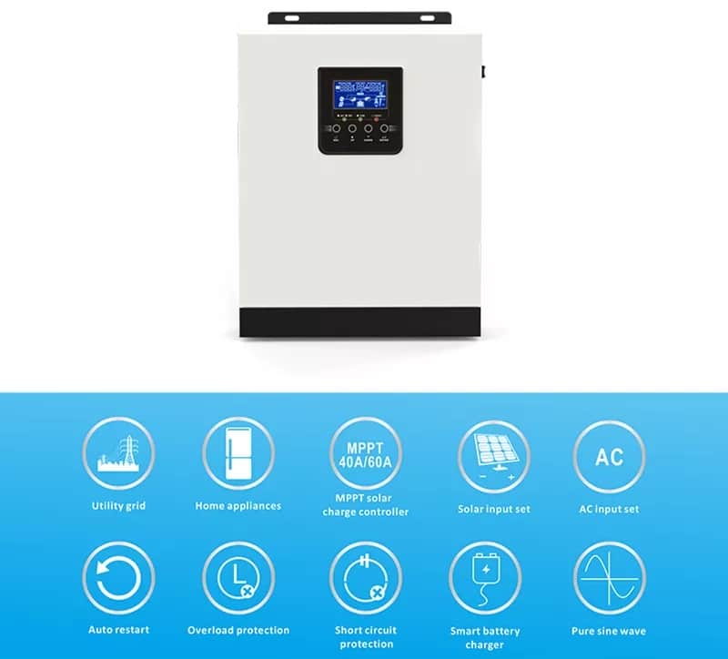 Off Grid Hybrid Solar Inverter