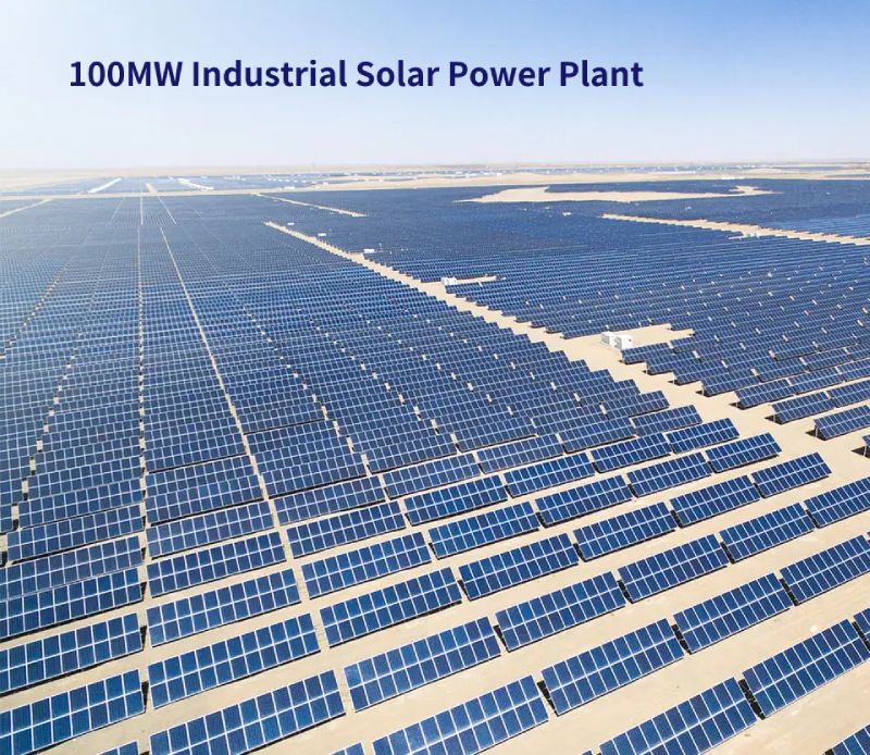 Industrial Solar Power Plant