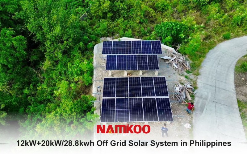Namkoo Completes Off-Grid Solar System Project in the Philippines