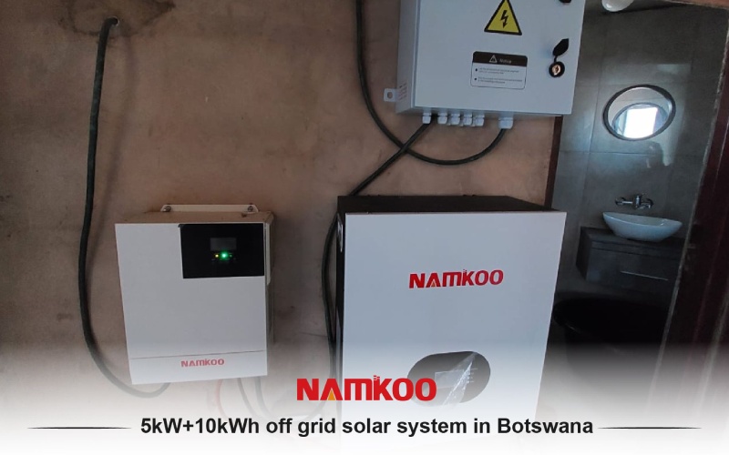 Namkoo Botswana's Solar Storage System Earns High Praise!