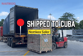 4 Containers Filled with Solar Products Ship to Cuba!