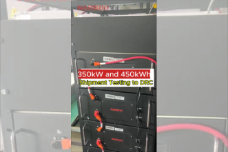 Namkoo DRC 350kw+450kw Solar System Testing