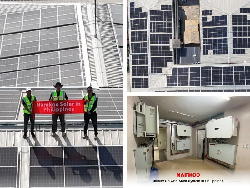 460kW on-grid solar system