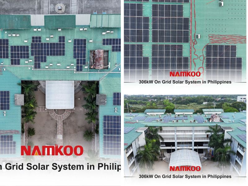 306kW on-grid solar system
