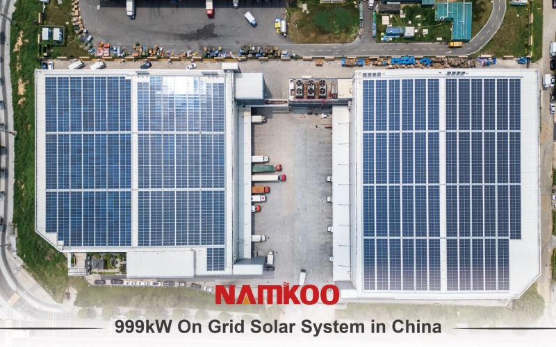 Namkoo Delivers 999kW Grid-Connected Solar Project