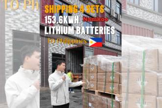 4 Sets of ESS Cabinet Ship to Philippines‘ Island