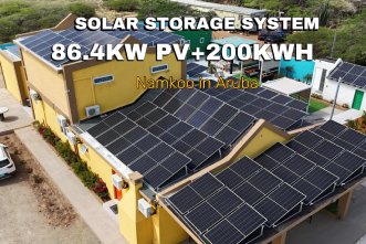 Can 86KW+200KWH Solar Power a Whole Building?