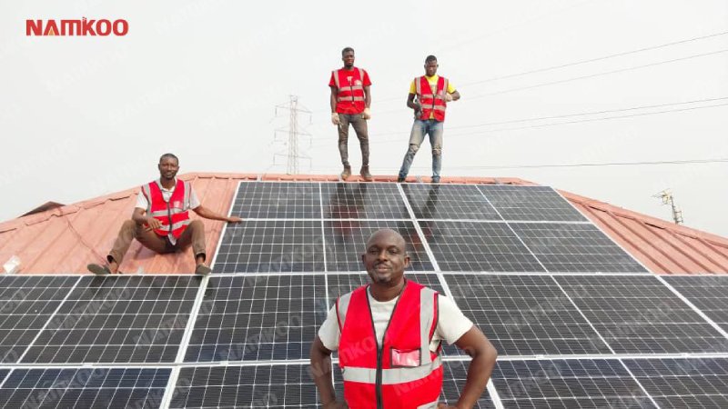 On-grid solar system