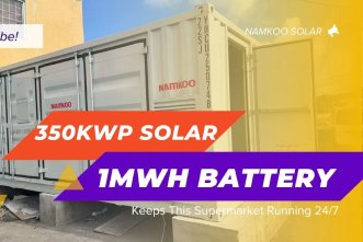 350kW Solar + 1MWh Battery | Supermarket Never Goes Dark