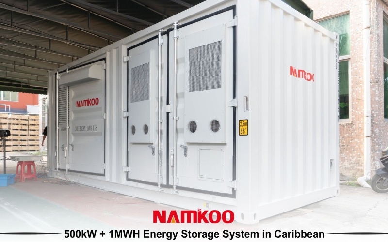 500kW solar + 1MWh energy storage system