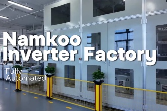 Inside Namkoo's Fully Automated Solar Inverter Factory